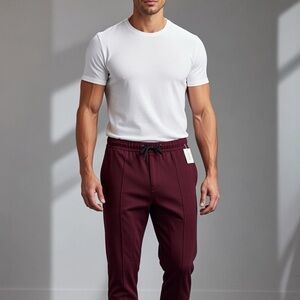 Urban Heritage burgundy Jogger